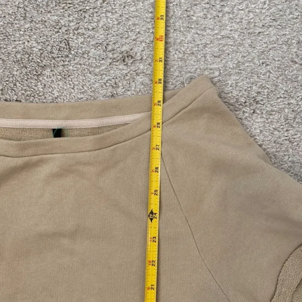 United Colors of Benetton Mini Shirt Dress. Tan. Medium - Picture 9 of 13